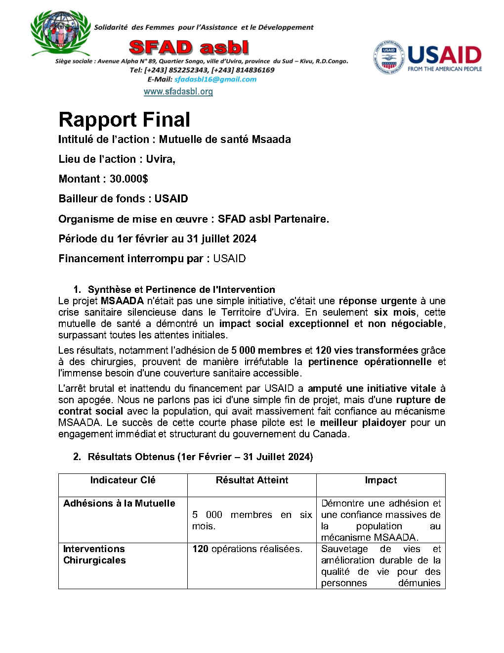 Rapport final Projet Mutuelle MSAADA 1_Page1